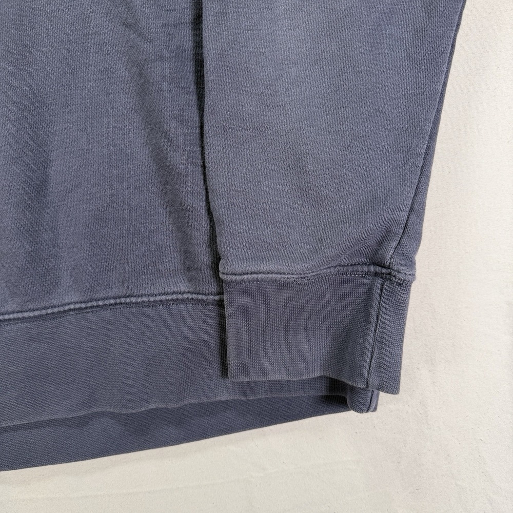 Nine FC Barcelona Sweatshirt Mens Large Blue Crewneck Fleece Soccer Crest - Picture 5 of 10